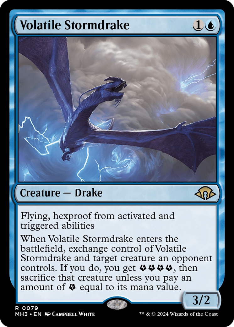 Volatile Stormdrake [Modern Horizons 3] | L.A. Mood Comics and Games