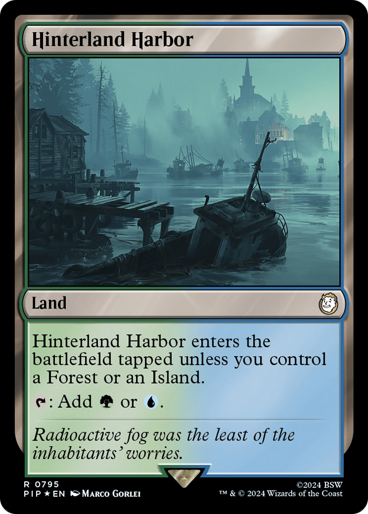 Hinterland Harbor (Surge Foil) [Fallout] | L.A. Mood Comics and Games