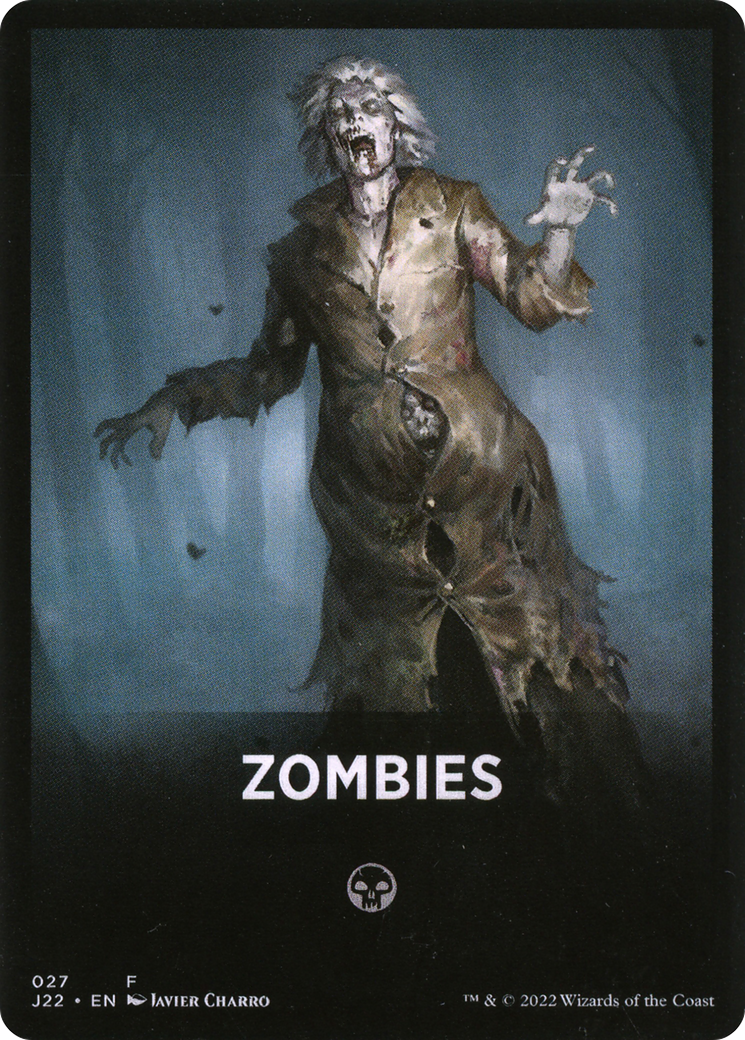 Zombies Theme Card [Jumpstart 2022 Front Cards] | L.A. Mood Comics and Games