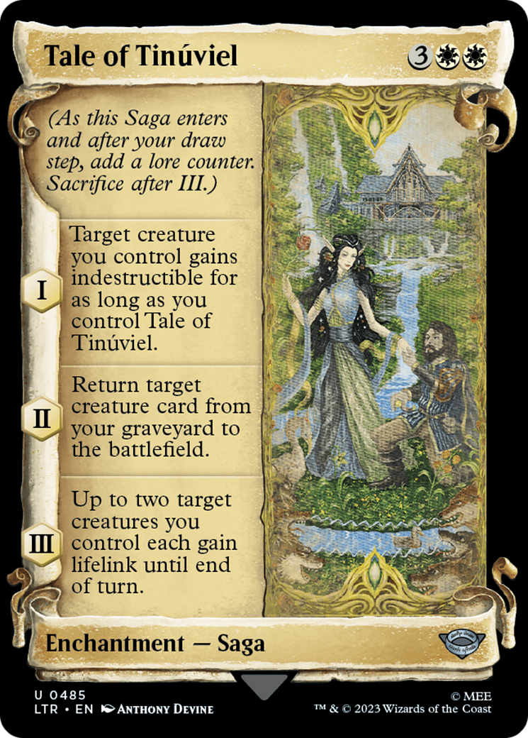 Tale of Tinuviel [The Lord of the Rings: Tales of Middle-Earth Showcase Scrolls] | L.A. Mood Comics and Games