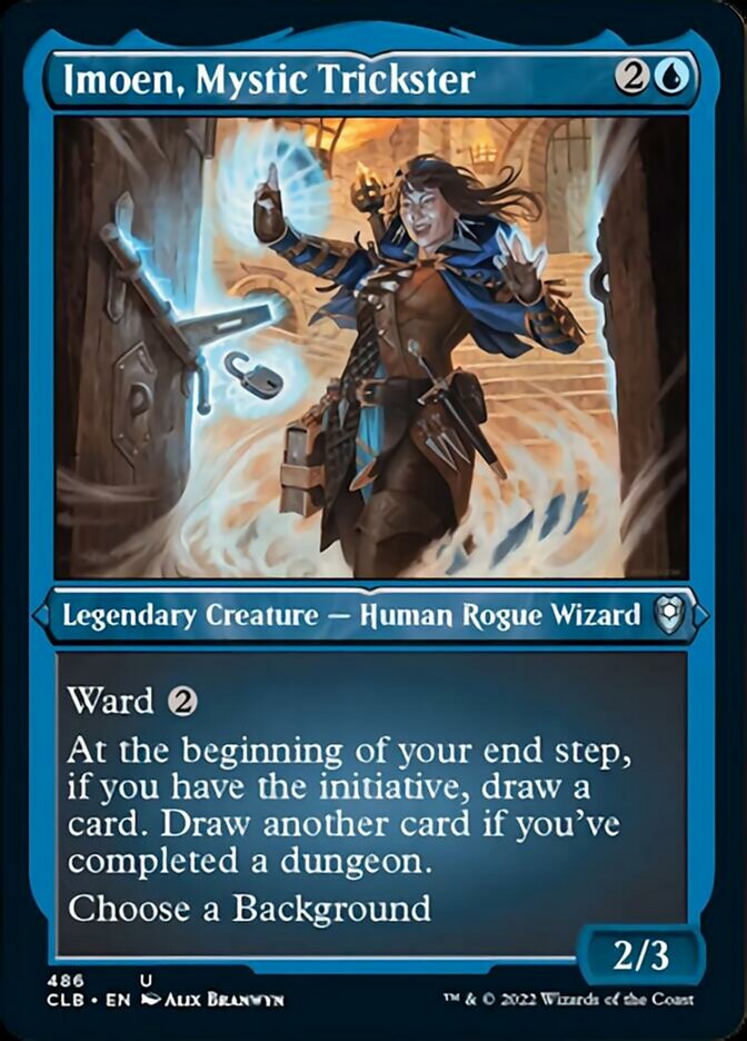 Imoen, Mystic Trickster (Foil Etched) [Commander Legends: Battle for Baldur's Gate] | L.A. Mood Comics and Games