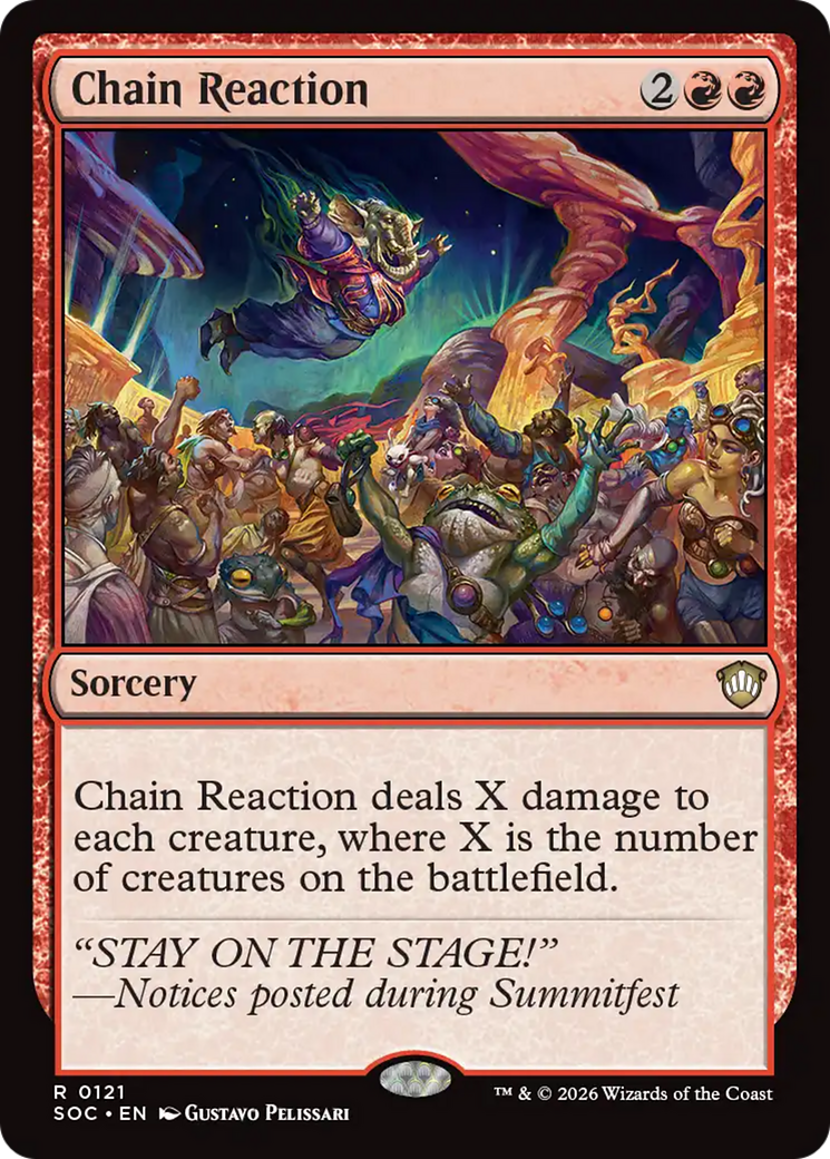 Chain Reaction [Secrets of Strixhaven Commander] | L.A. Mood Comics and Games