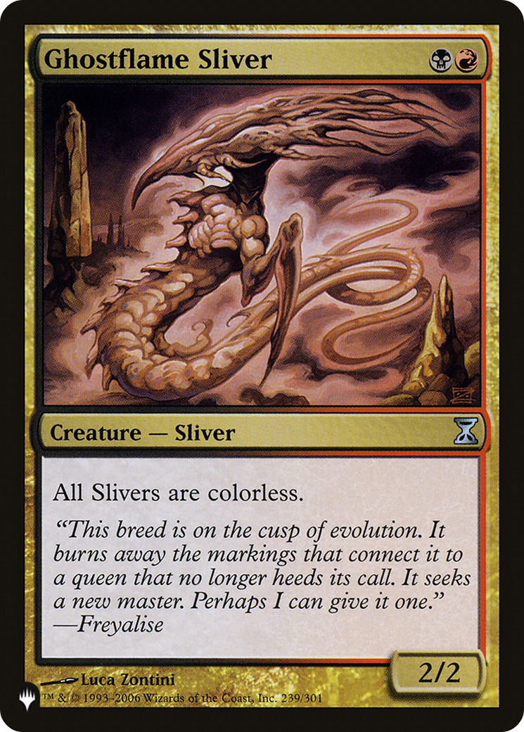Ghostflame Sliver [The List] | L.A. Mood Comics and Games