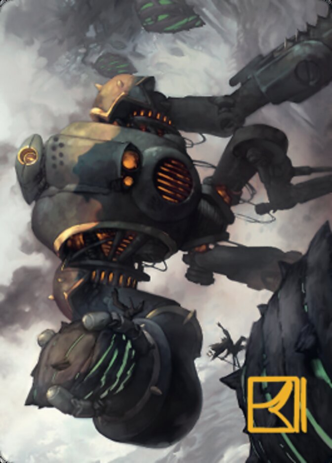 Rust Goliath Art Card (Gold-Stamped Signature) [The Brothers' War Art Series] | L.A. Mood Comics and Games