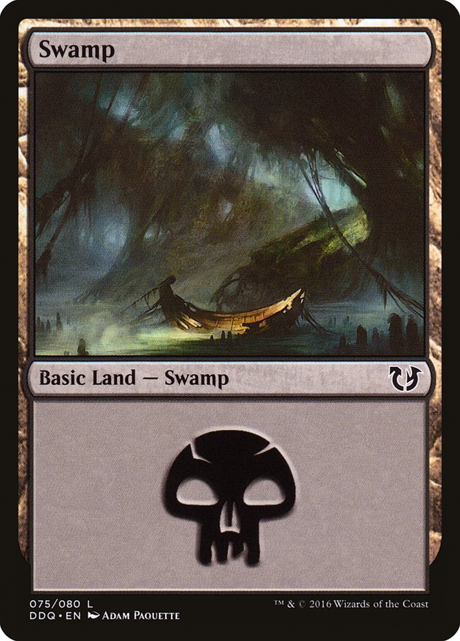 Swamp (75) [Duel Decks: Blessed vs. Cursed] | L.A. Mood Comics and Games