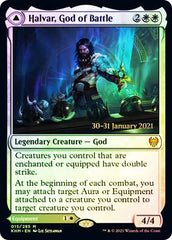 Halvar, God of Battle // Sword of the Realms [Kaldheim Prerelease Promos] | L.A. Mood Comics and Games