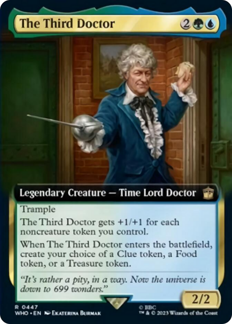 The Third Doctor (Extended Art) [Doctor Who] | L.A. Mood Comics and Games