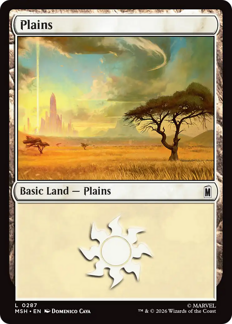Plains (0287) [Marvel Super Heroes] | L.A. Mood Comics and Games