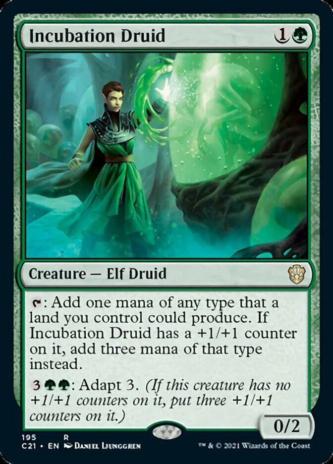 Incubation Druid [Commander 2021] | L.A. Mood Comics and Games