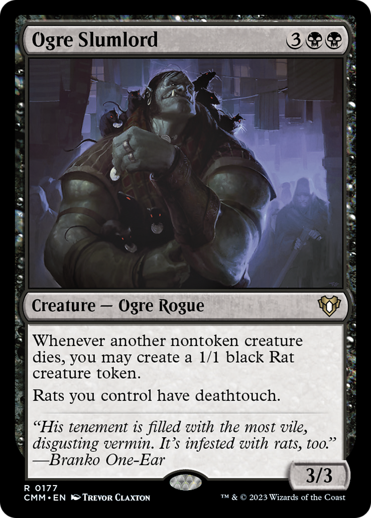Ogre Slumlord [Commander Masters] | L.A. Mood Comics and Games