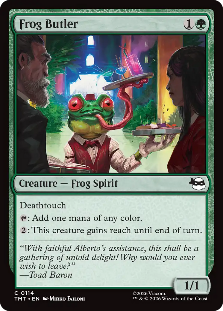 Frog Butler [Teenage Mutant Ninja Turtles] | L.A. Mood Comics and Games
