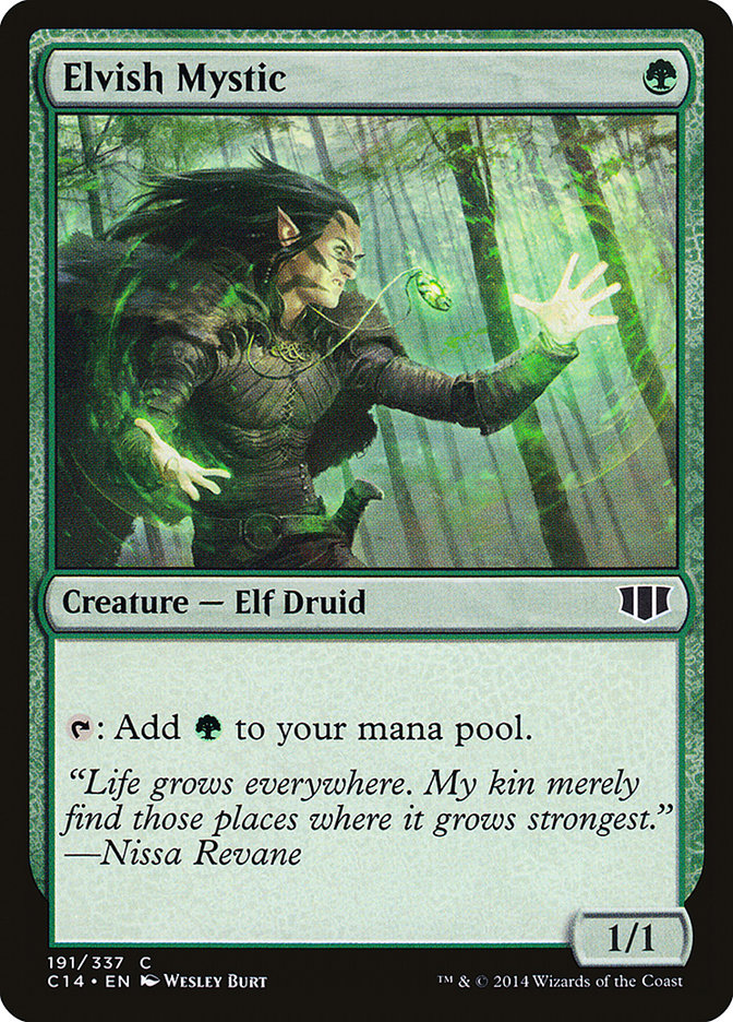 Elvish Mystic [Commander 2014] | L.A. Mood Comics and Games