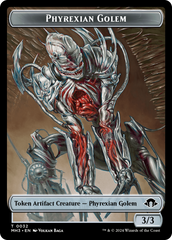 Phyrexian Germ // Phyrexian Golem Double-Sided Token [Modern Horizons 3 Tokens] | L.A. Mood Comics and Games