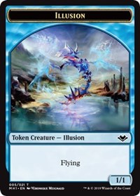 Illusion (005) // Elemental (009) Double-Sided Token [Modern Horizons Tokens] | L.A. Mood Comics and Games