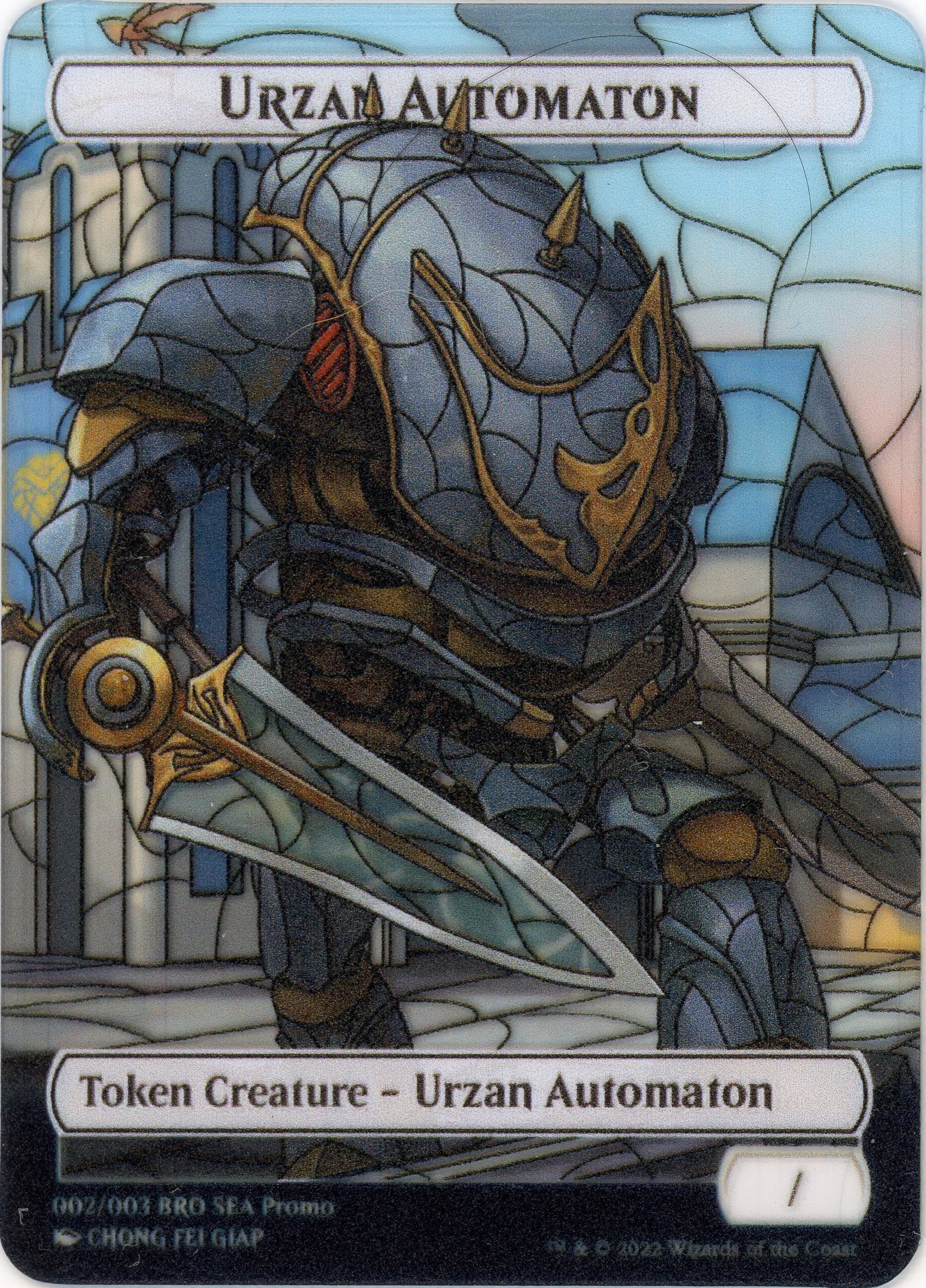 Urzan Automaton Token (SEA Exclusive) [The Brothers' War Tokens] | L.A. Mood Comics and Games