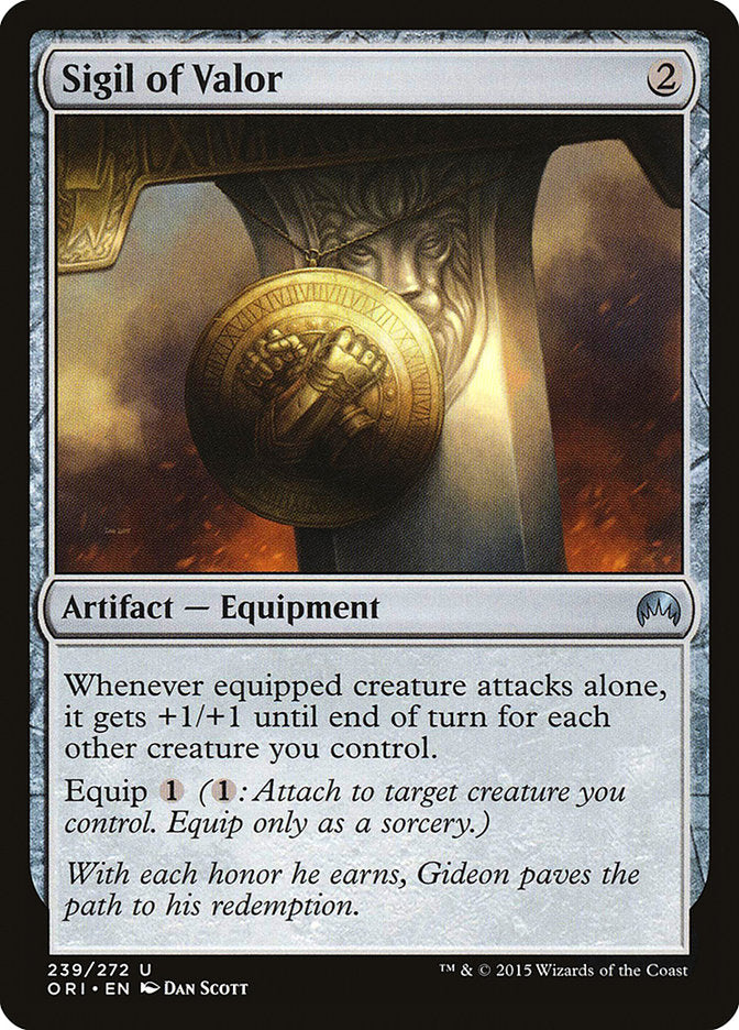 Sigil of Valor [Magic Origins] | L.A. Mood Comics and Games