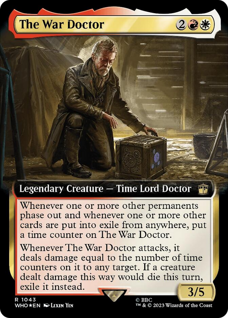 The War Doctor (Extended Art) (Surge Foil) [Doctor Who] | L.A. Mood Comics and Games