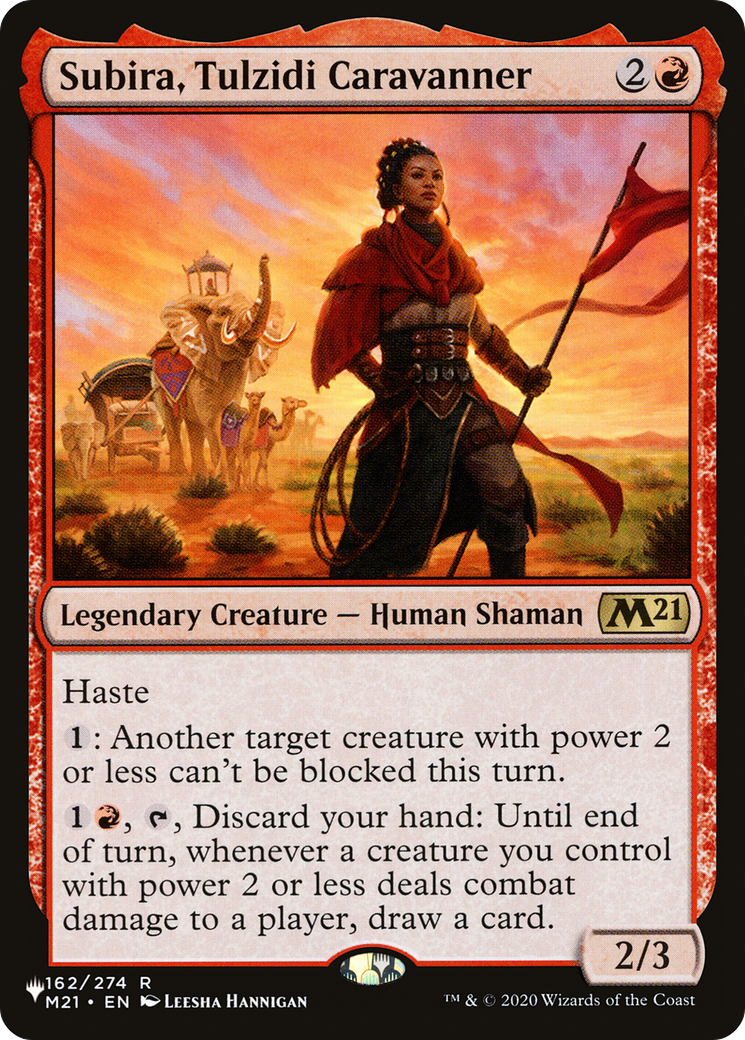 Subira, Tulzidi Caravanner [The List] | L.A. Mood Comics and Games