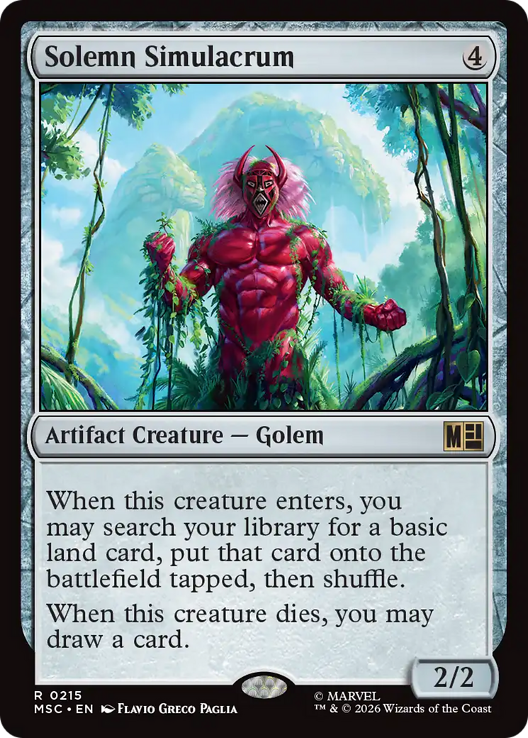 Solemn Simulacrum [Marvel Super Heroes Commander] | L.A. Mood Comics and Games