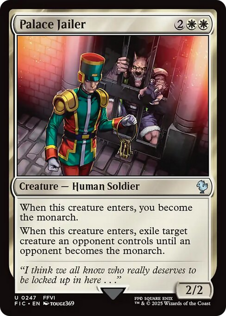 Palace Jailer [FINAL FANTASY Commander] | L.A. Mood Comics and Games
