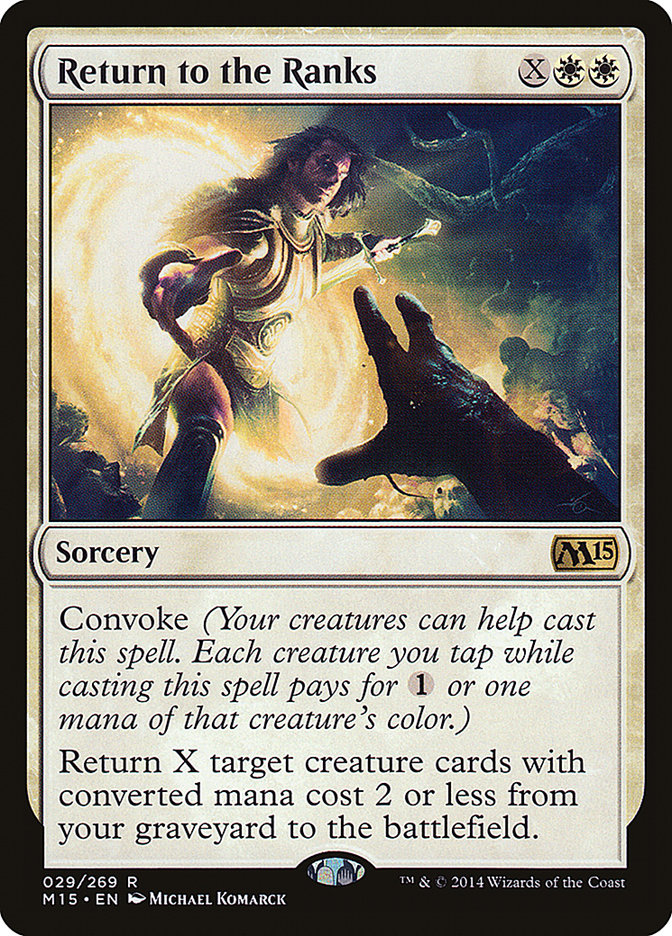 Return to the Ranks [Magic 2015] | L.A. Mood Comics and Games