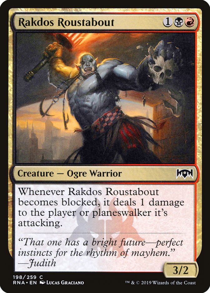 Rakdos Roustabout [Ravnica Allegiance] | L.A. Mood Comics and Games