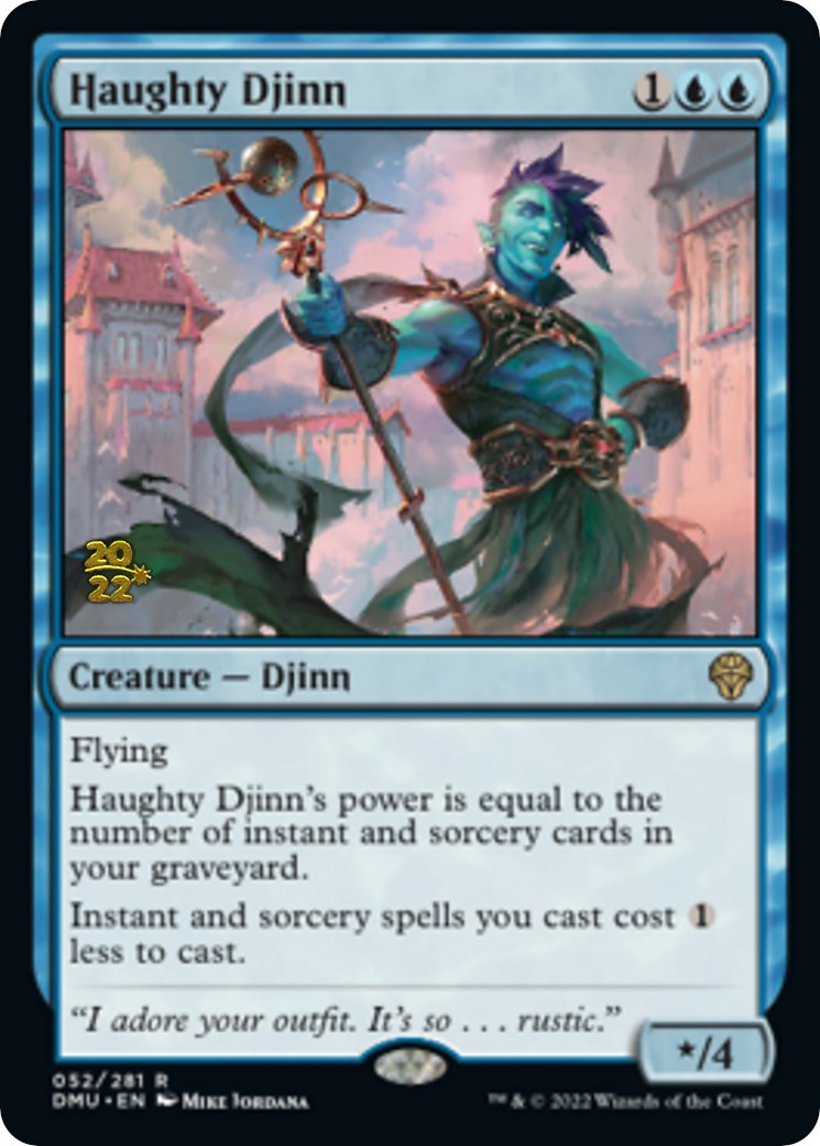 Haughty Djinn [Dominaria United Prerelease Promos] | L.A. Mood Comics and Games