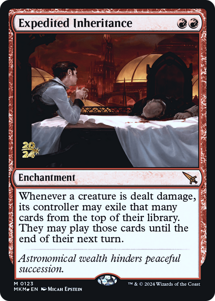 Expedited Inheritance [Murders at Karlov Manor Prerelease Promos] | L.A. Mood Comics and Games