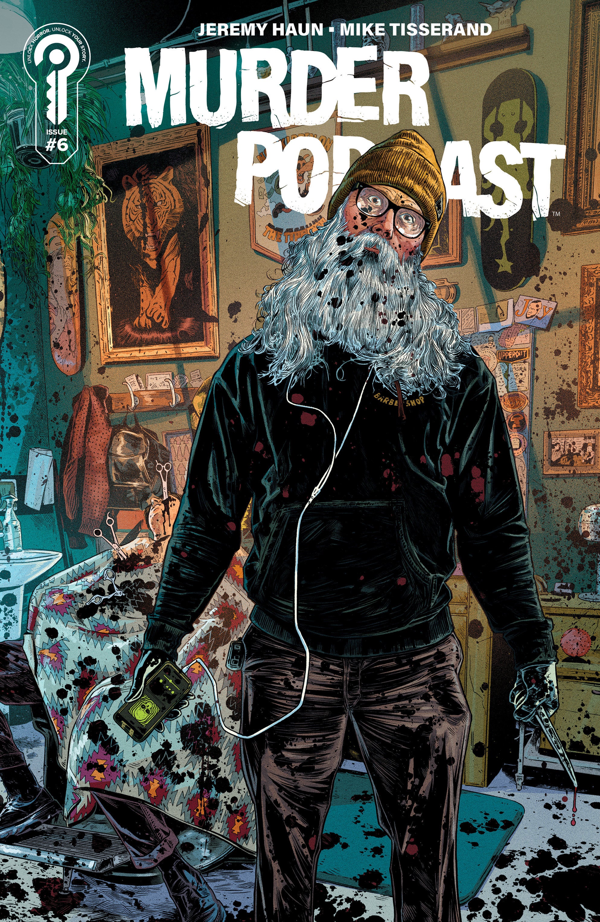 Murder Podcast #6 Cover A Jeremy Haun | L.A. Mood Comics and Games
