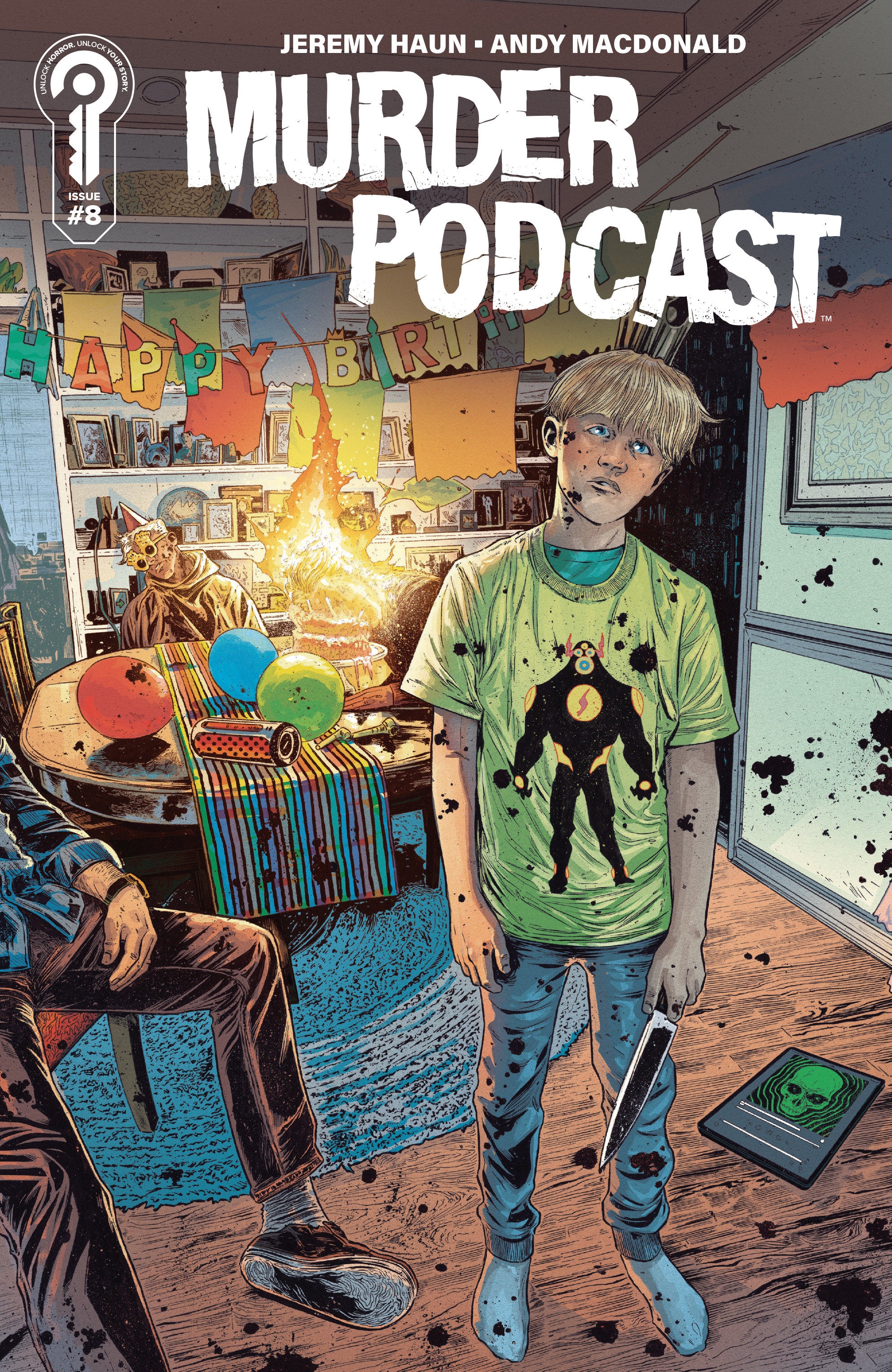 Murder Podcast #8 Cover A Jeremy Haun | L.A. Mood Comics and Games