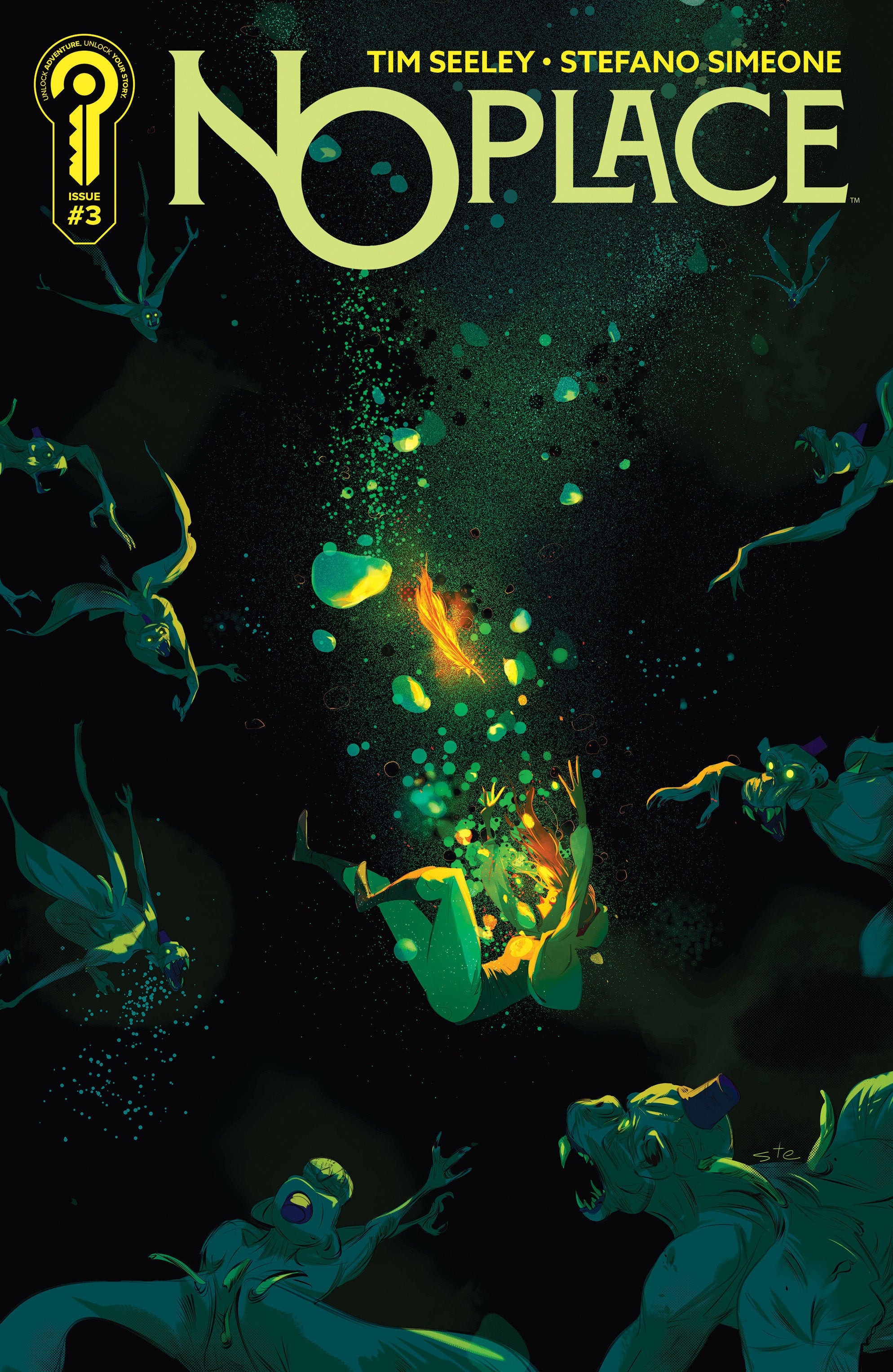No Place #3 Cover A Stefano Simeone | L.A. Mood Comics and Games