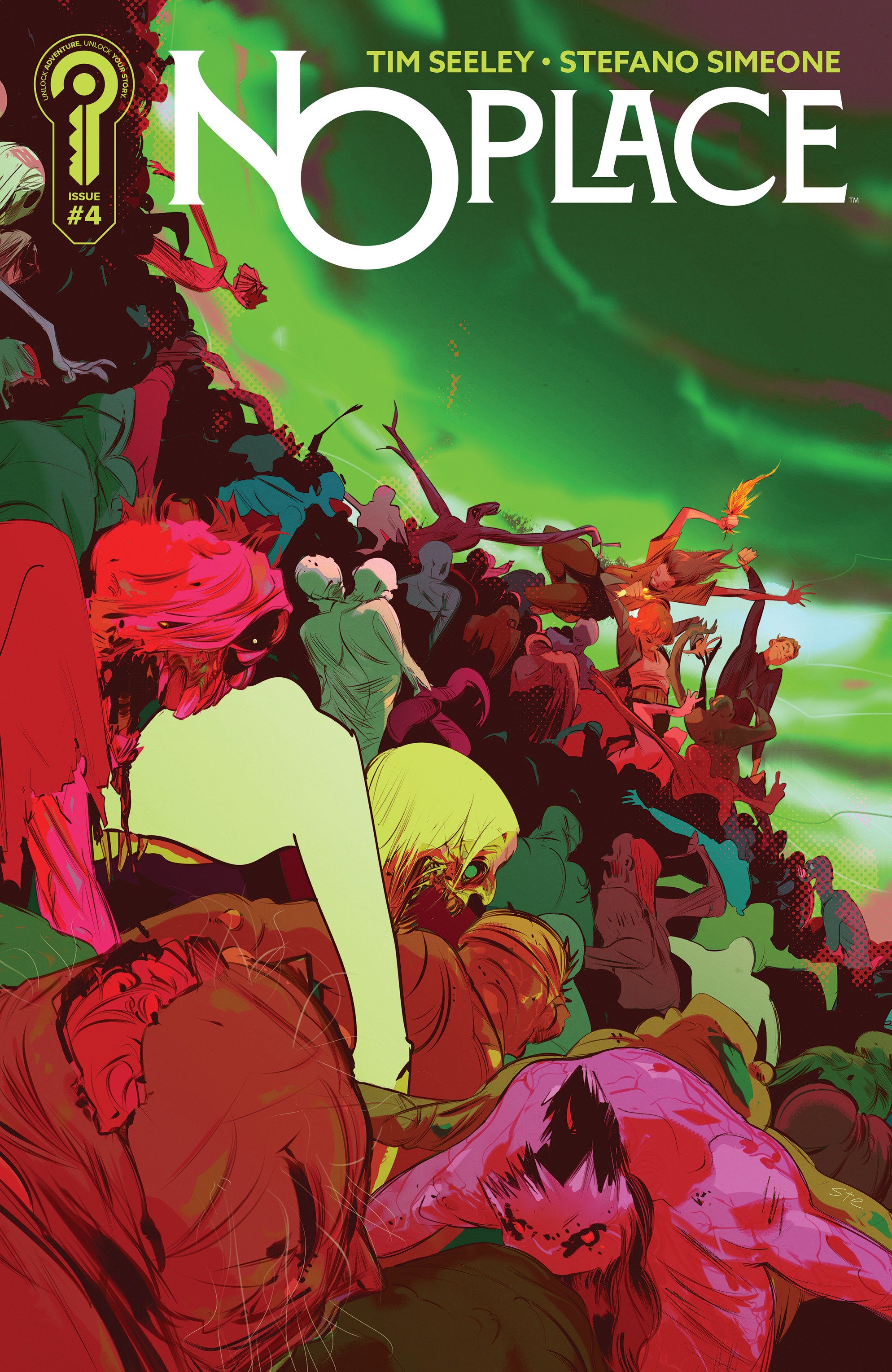 No Place #4 Cover A Stefano Simeone | L.A. Mood Comics and Games