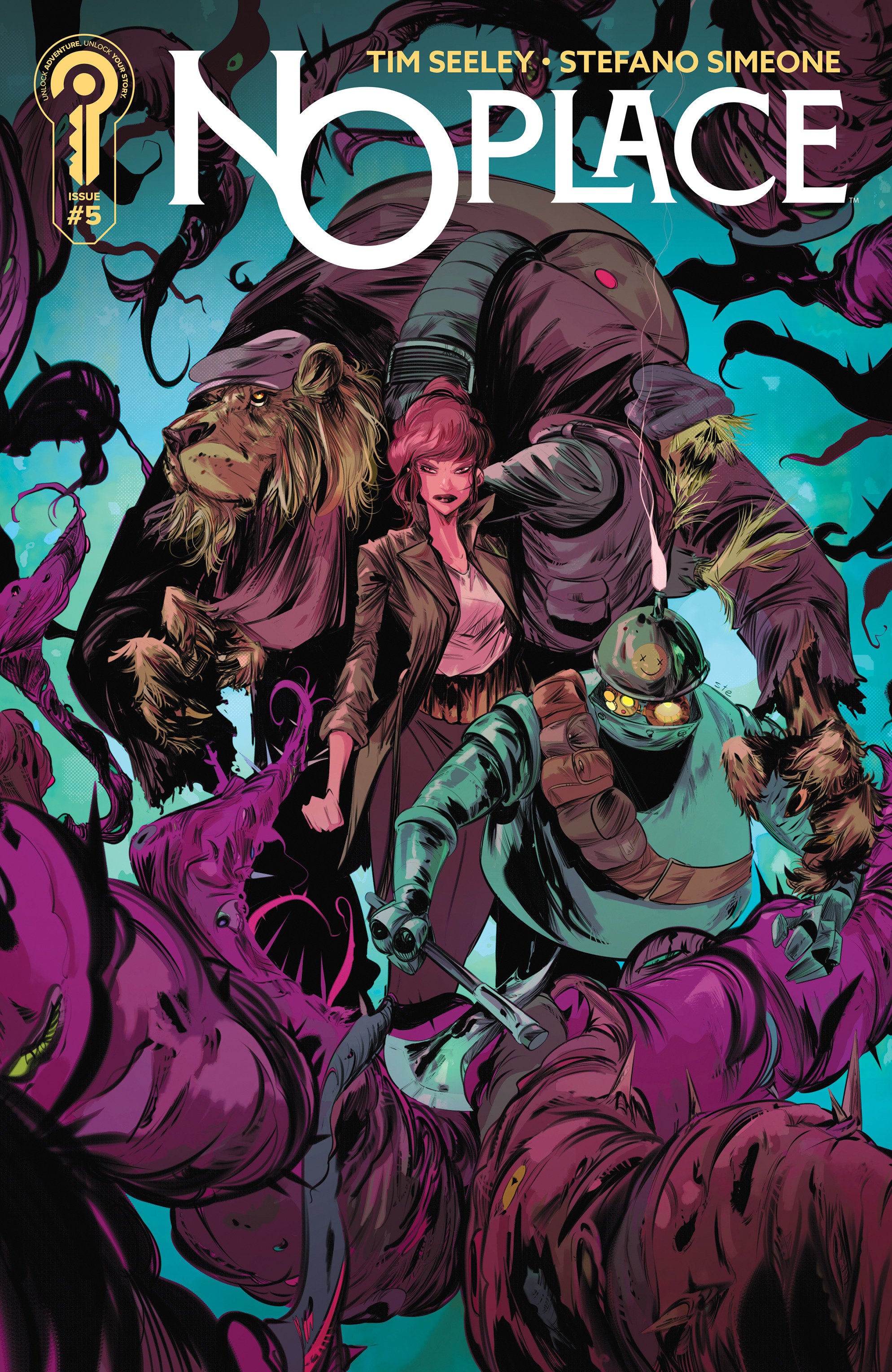 No Place #5 Cover A Stefano Simeone | L.A. Mood Comics and Games
