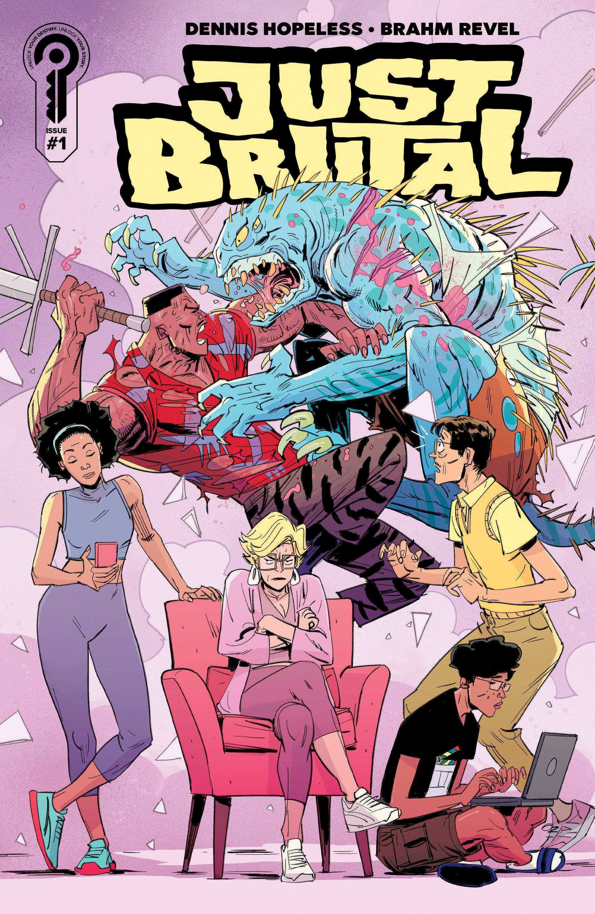 Just Brutal #1 Cover A Brahm Revel | L.A. Mood Comics and Games