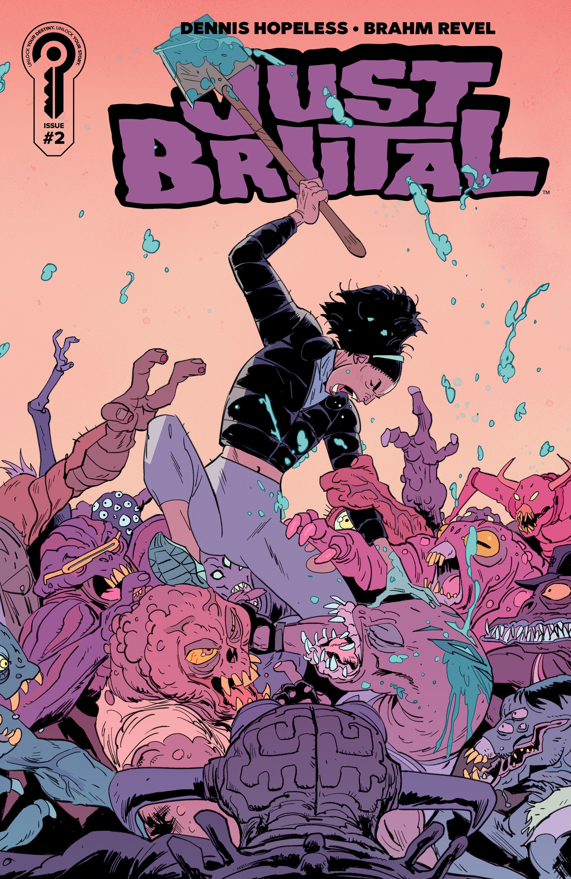 Just Brutal #2 Cover A Brahm Revel | L.A. Mood Comics and Games