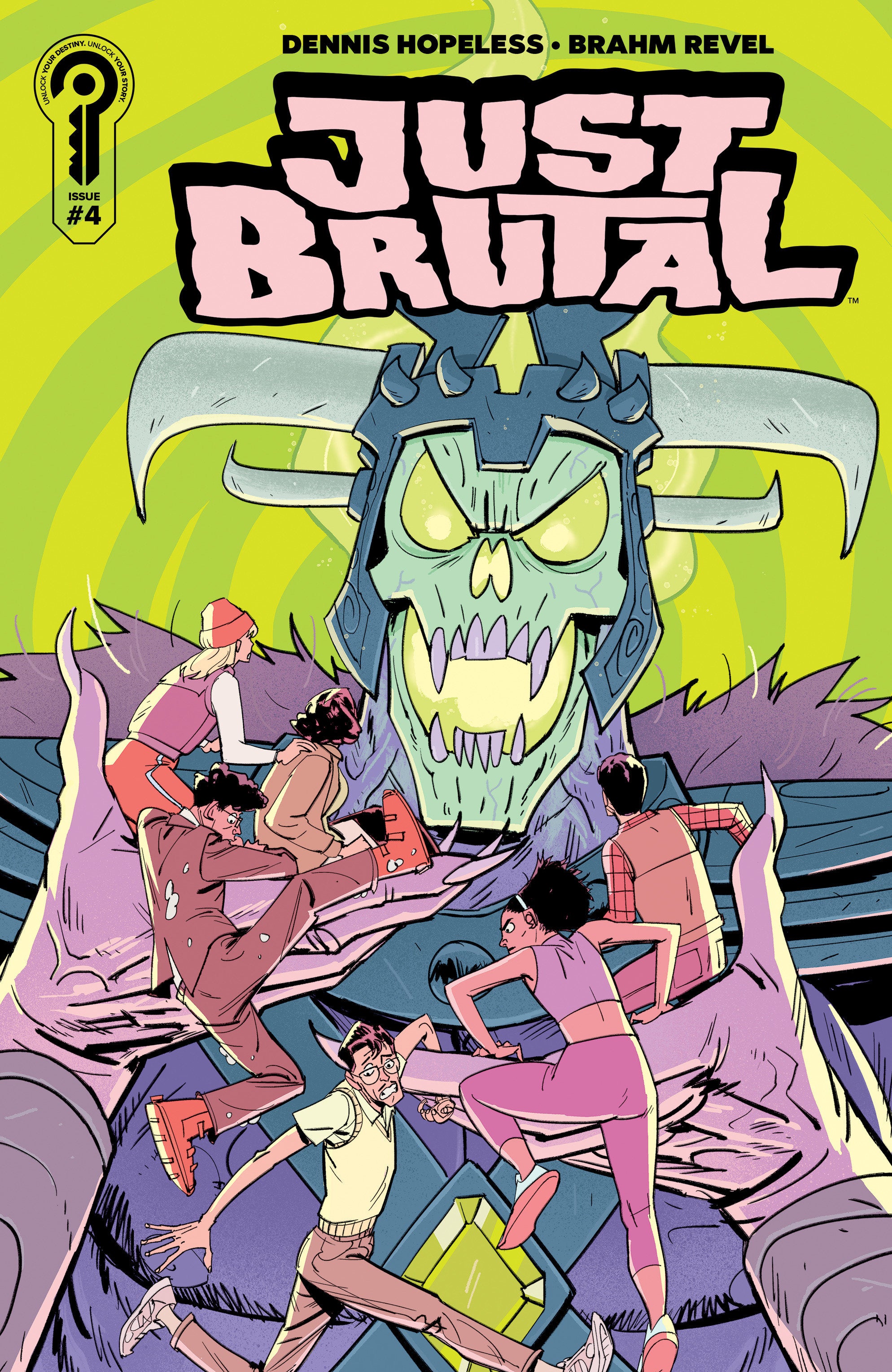 Just Brutal #4 Cover A Brahm Revel | L.A. Mood Comics and Games