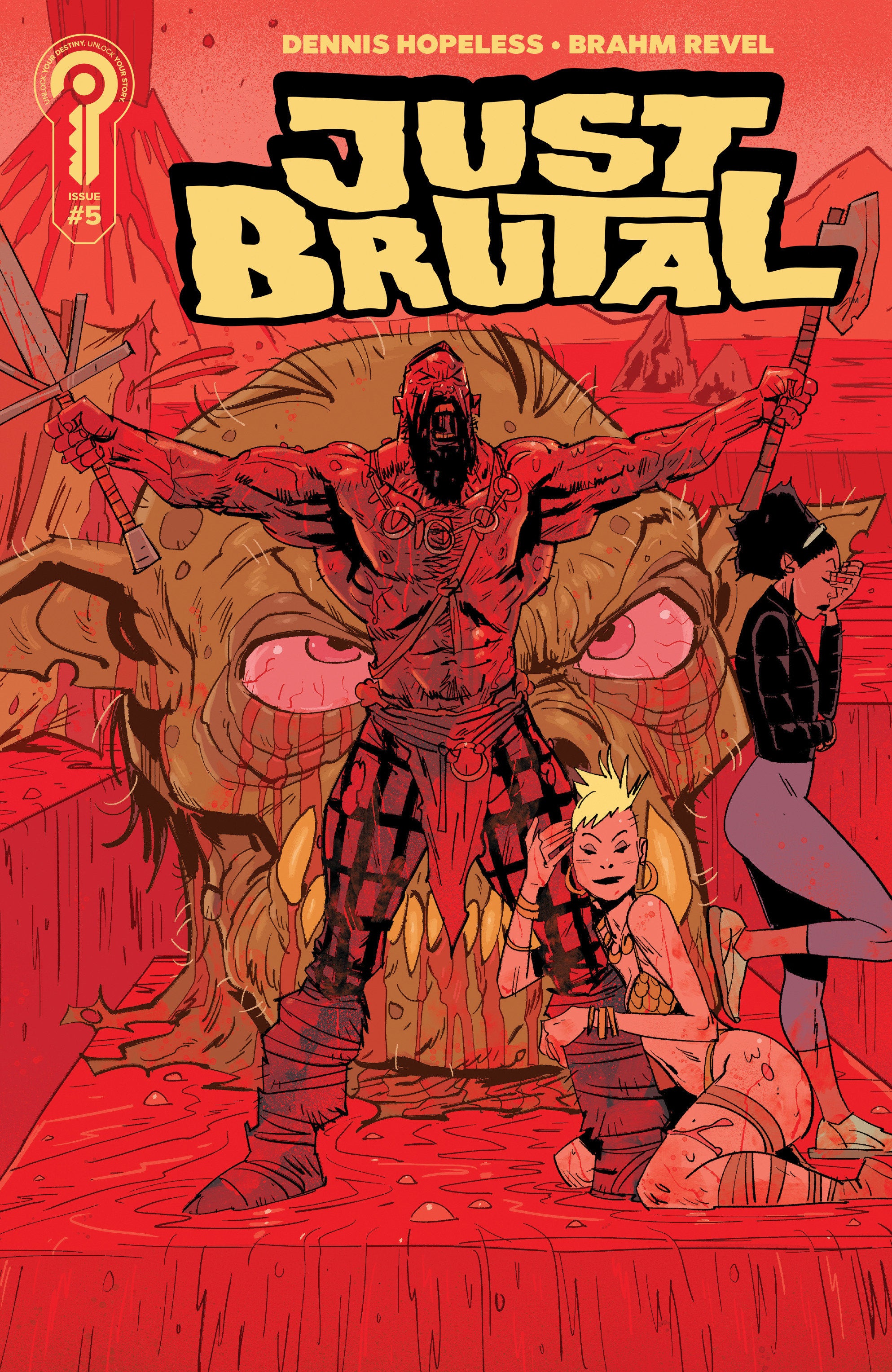 Just Brutal #5 Cover A Brahm Revel | L.A. Mood Comics and Games