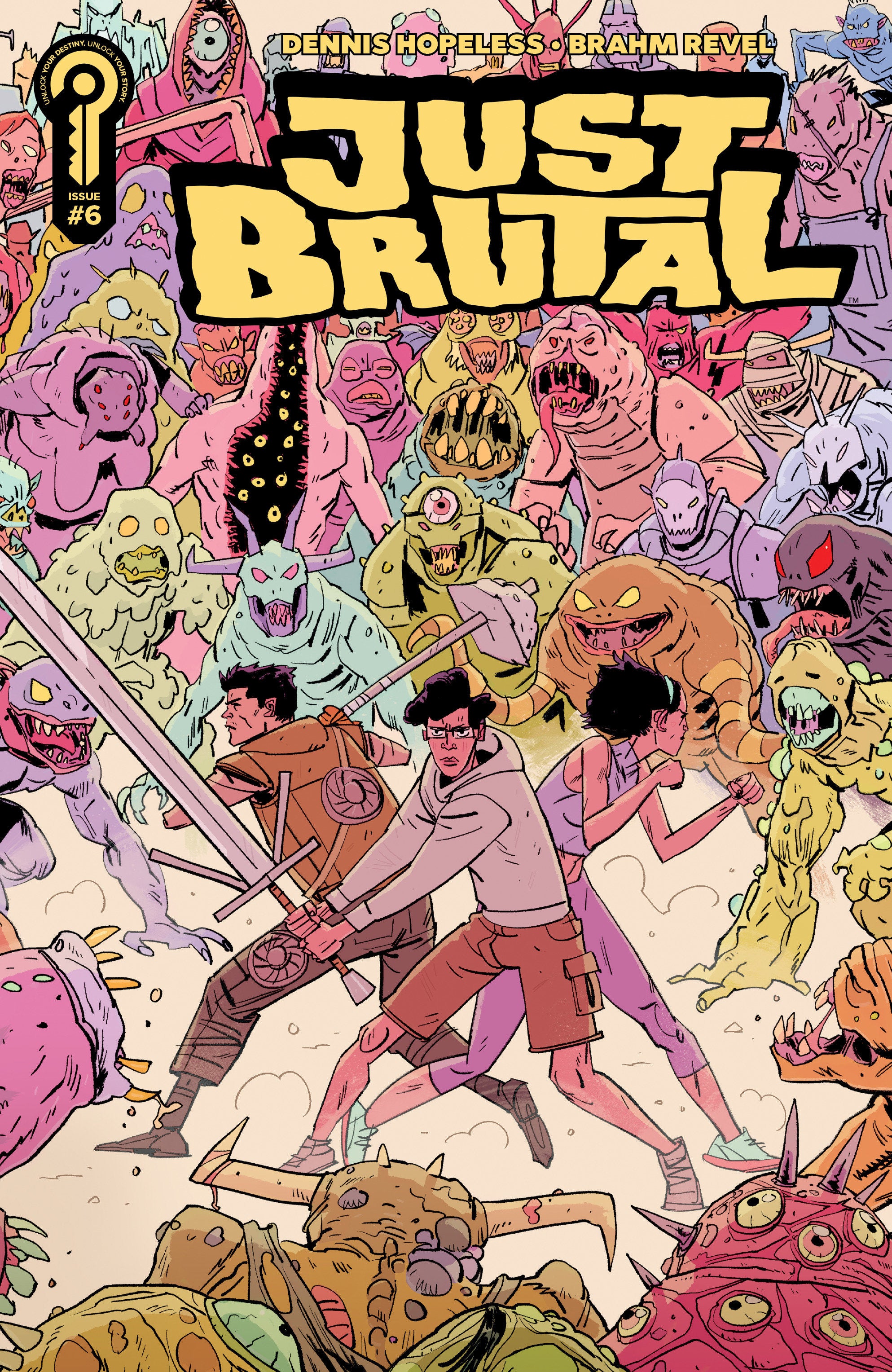 Just Brutal #6 Cover A Brahm Revel | L.A. Mood Comics and Games