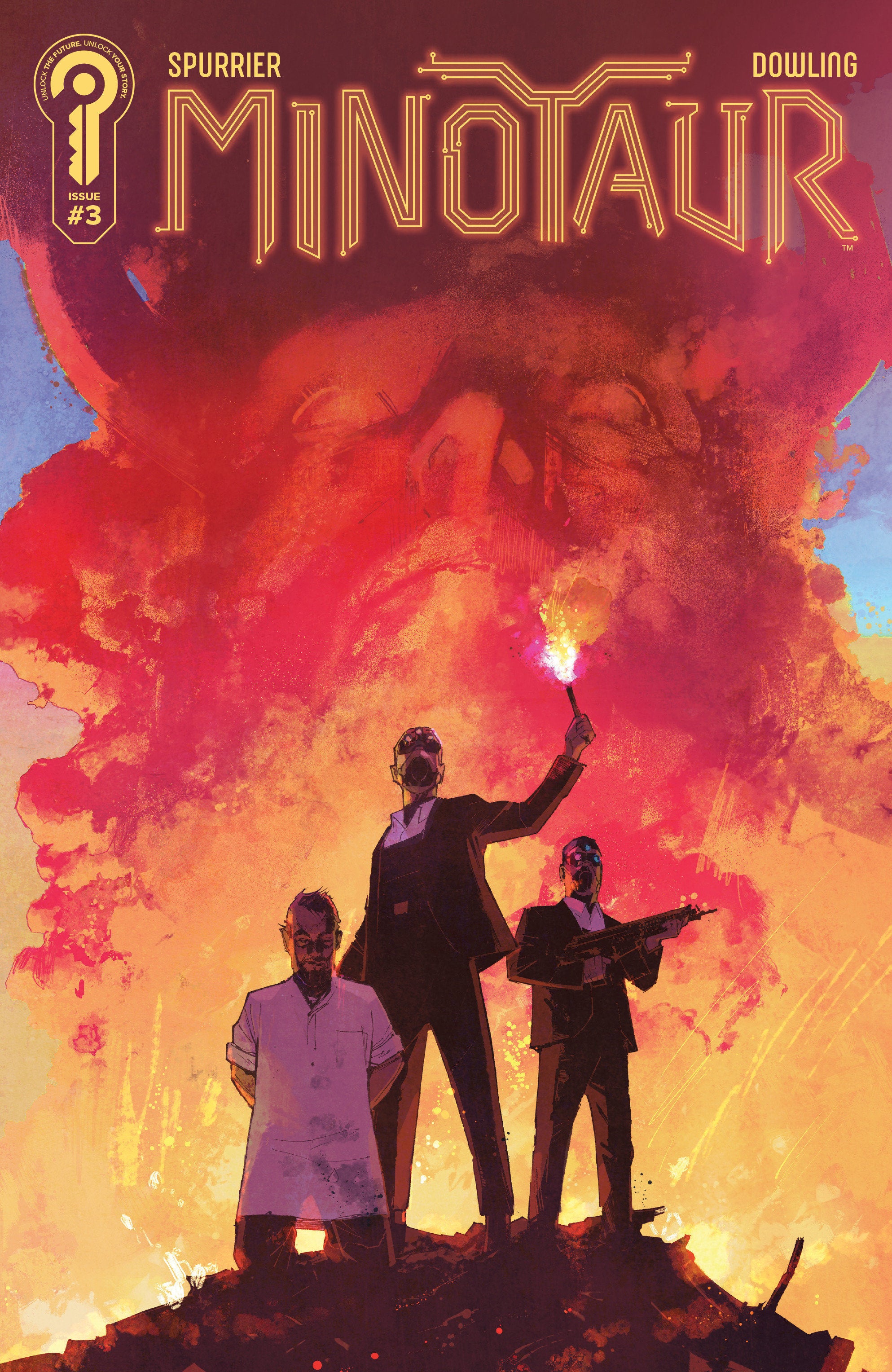 Minotaur #3 Cover A Michael Dowling | L.A. Mood Comics and Games