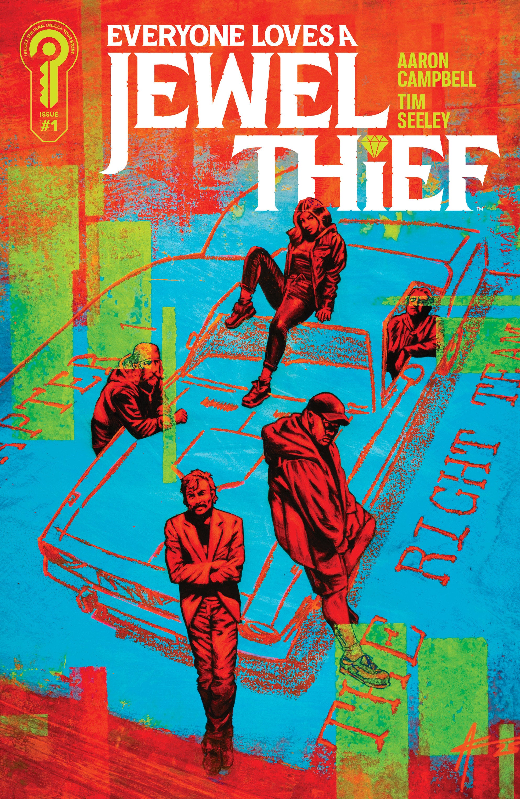 Everyone Loves A Jewel Thief #1 Cover A Aaron Campbell | L.A. Mood Comics and Games