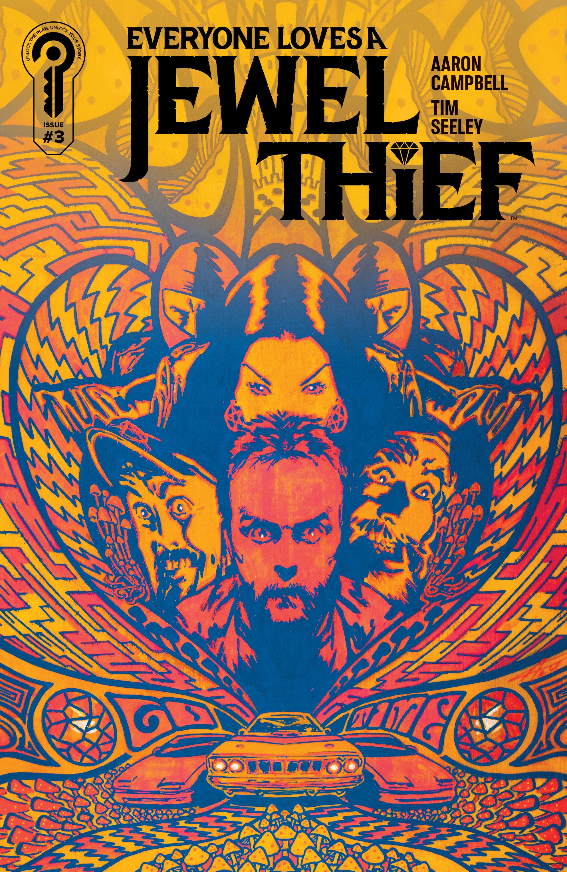 Everyone Loves A Jewel Thief #3 Cover A Aaron Campbell | L.A. Mood Comics and Games