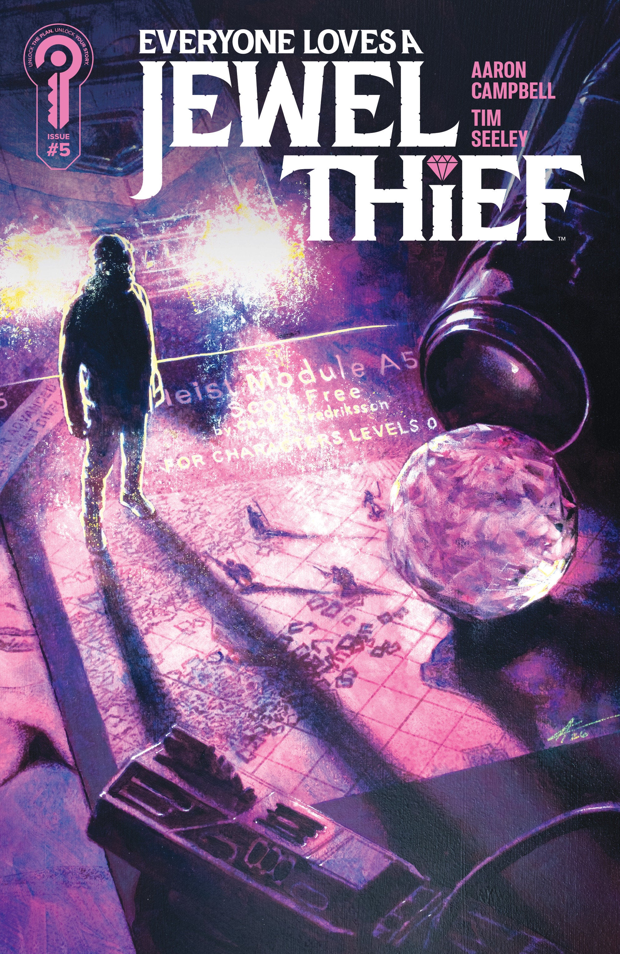 Everyone Loves A Jewel Thief #5 Cover A Aaron Campbell | L.A. Mood Comics and Games