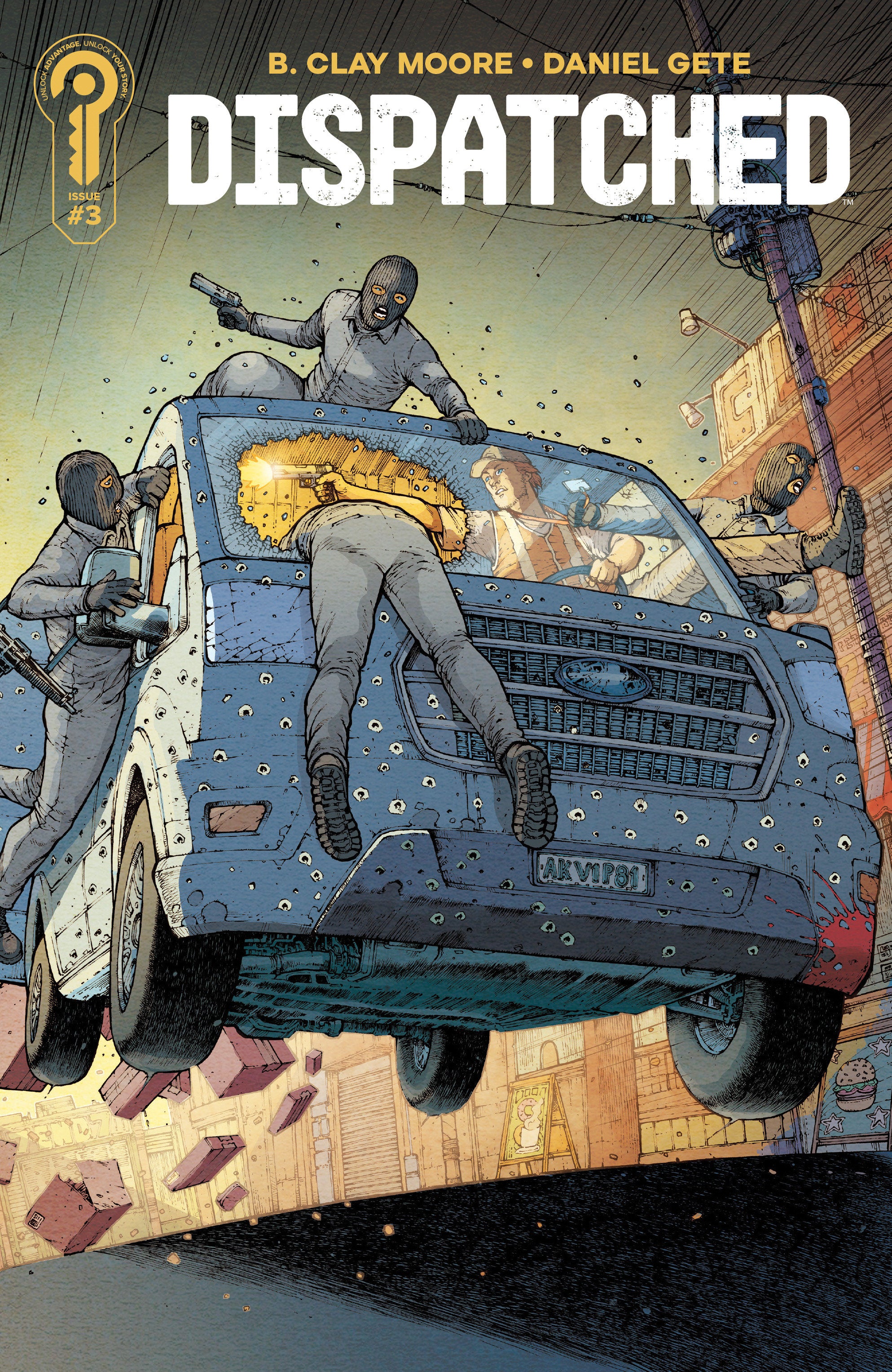 Dispatched #3 Cover A Daniel Gete | L.A. Mood Comics and Games