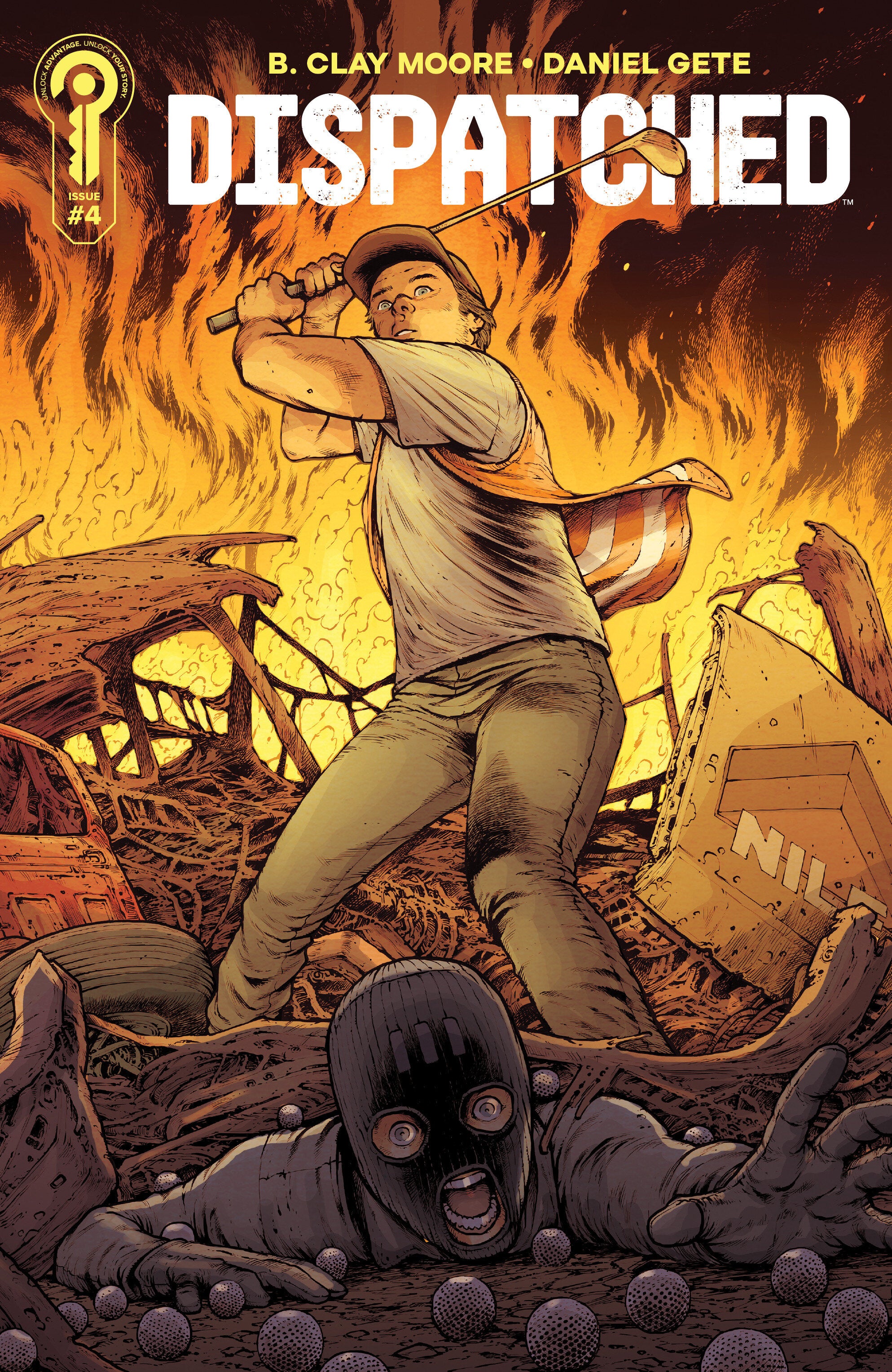 Dispatched #4 Cover A Daniel Gete | L.A. Mood Comics and Games