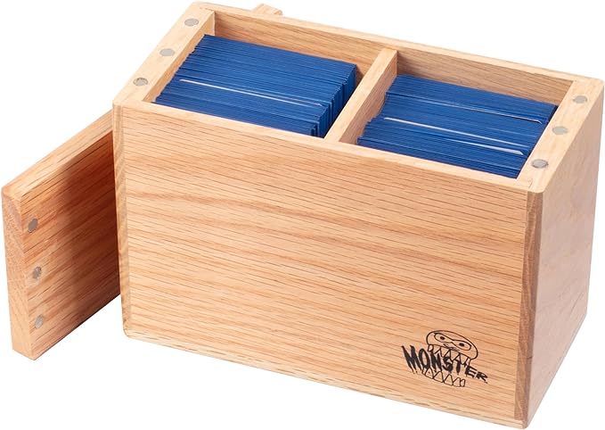 Monster Single Wooden Deck Box 250ct - Oak | L.A. Mood Comics and Games