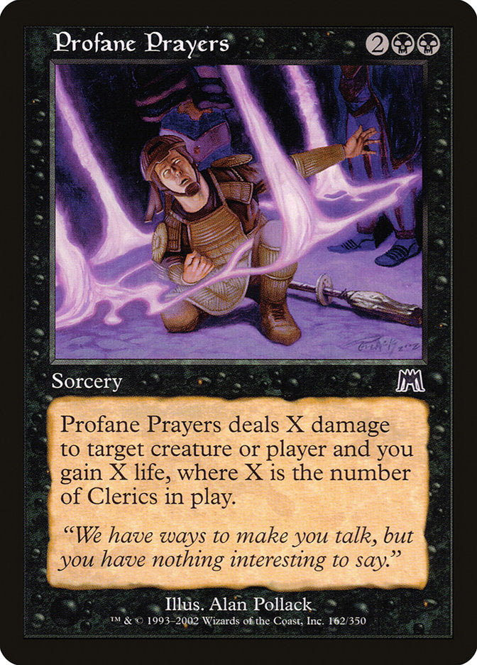 Profane Prayers [Onslaught] | L.A. Mood Comics and Games
