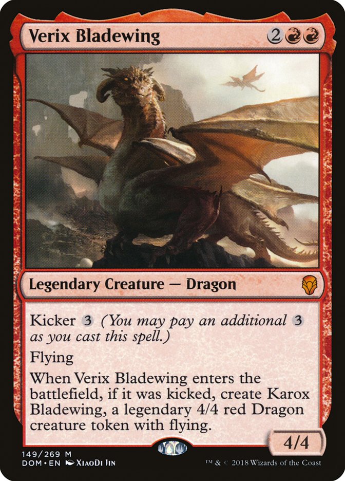 Verix Bladewing [Dominaria] | L.A. Mood Comics and Games