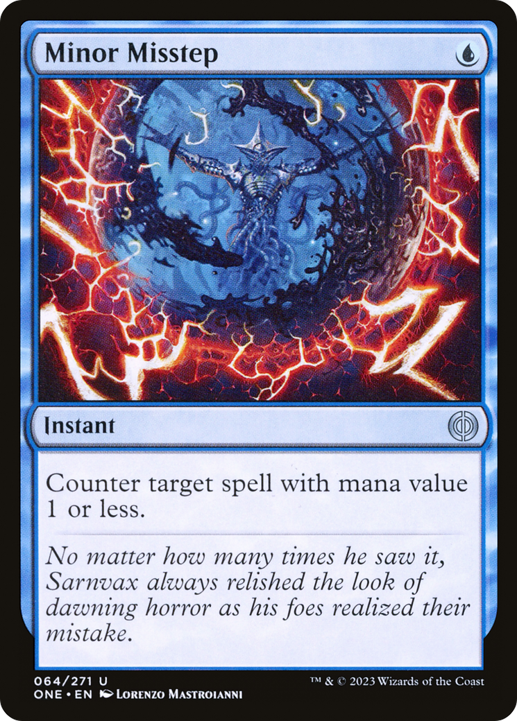 Minor Misstep [Phyrexia: All Will Be One] | L.A. Mood Comics and Games
