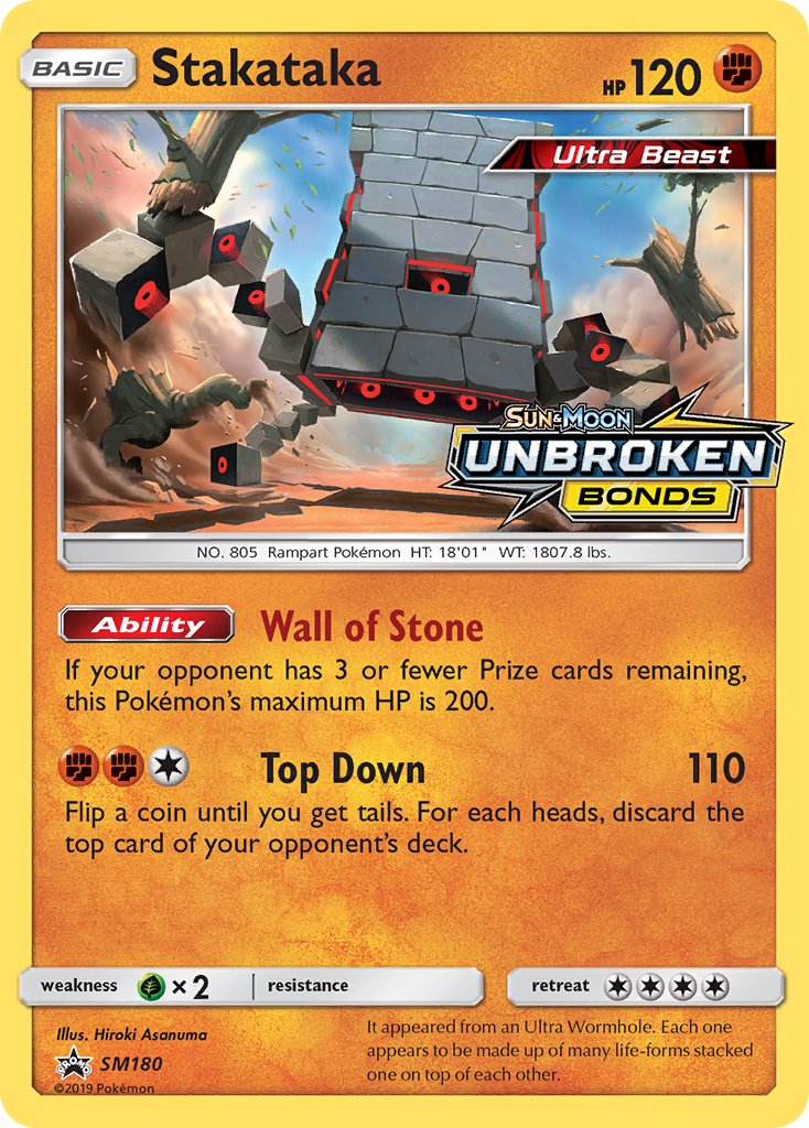 Stakataka (SM180) [Sun & Moon: Black Star Promos] | L.A. Mood Comics and Games