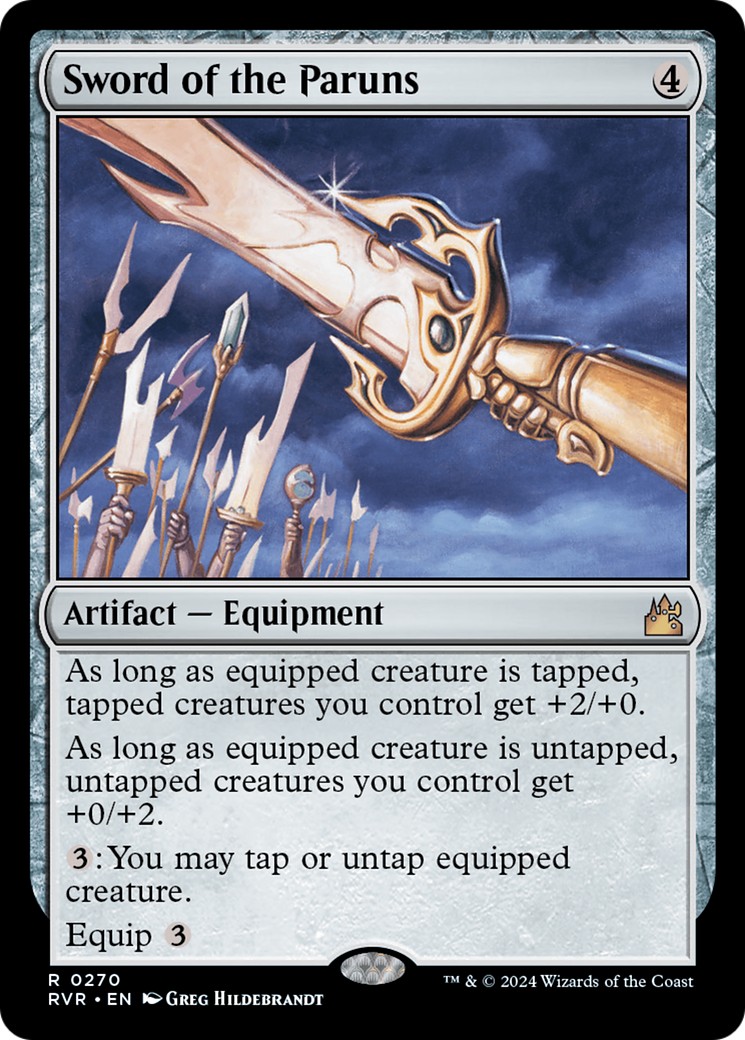 Sword of the Paruns [Ravnica Remastered] | L.A. Mood Comics and Games